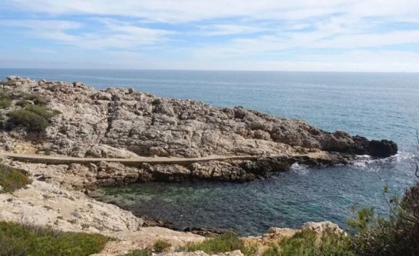 recorrido camino de ronda Salou paso 17