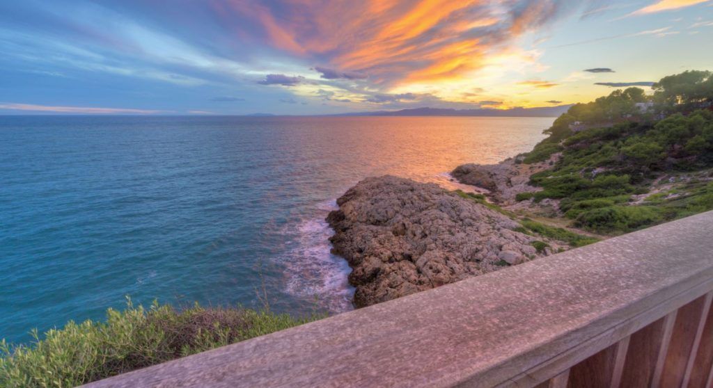 vistas camino ronda Salou