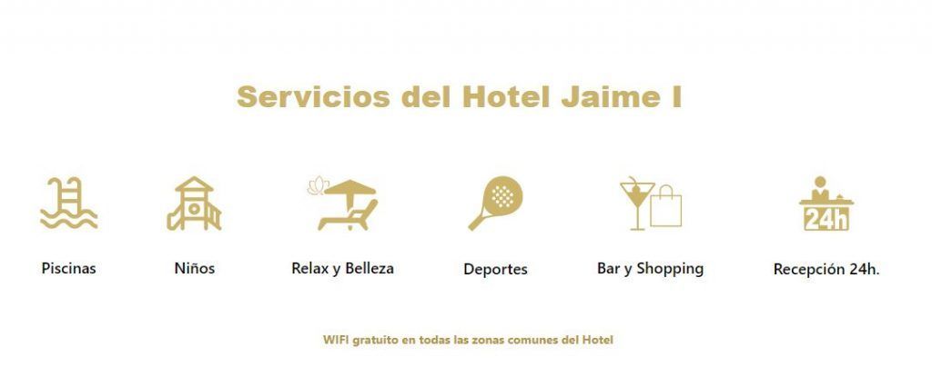 Hotel Jaime I Salou parque acuático