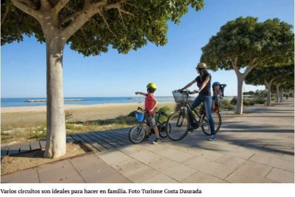 rutas bicicleta Costa Dorada