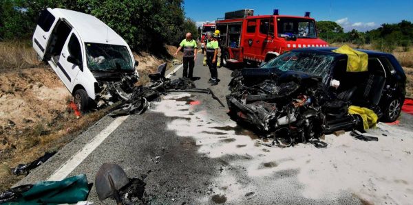 Muere una mujer en un accidente de tráfico en Riudoms